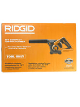 Load image into Gallery viewer, RIDGID 18-Volt Cordless Compact Jobsite Blower with Inflator/Deflator Nozzle