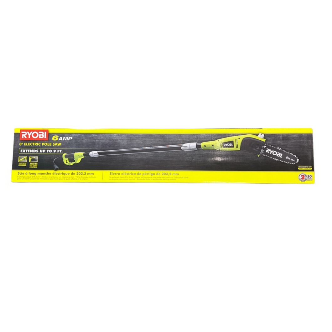 RYOBI RY43161 8 in. 6 Amp Pole Saw