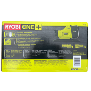 Ryobi P750 18-Volt ONE+ Hybrid Transfer Pump