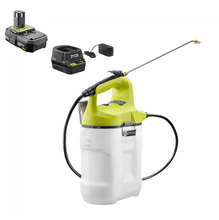 Load image into Gallery viewer, RYOBI ONE+ 18-Volt Lithium-Ion Cordless 2 Gal. Chemical Sprayer with 2.0 Ah Battery and Charger Included P2830A