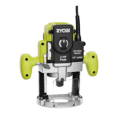 Ryobi 10 Amp 2 HP Plunge Base Router RE180PL1G